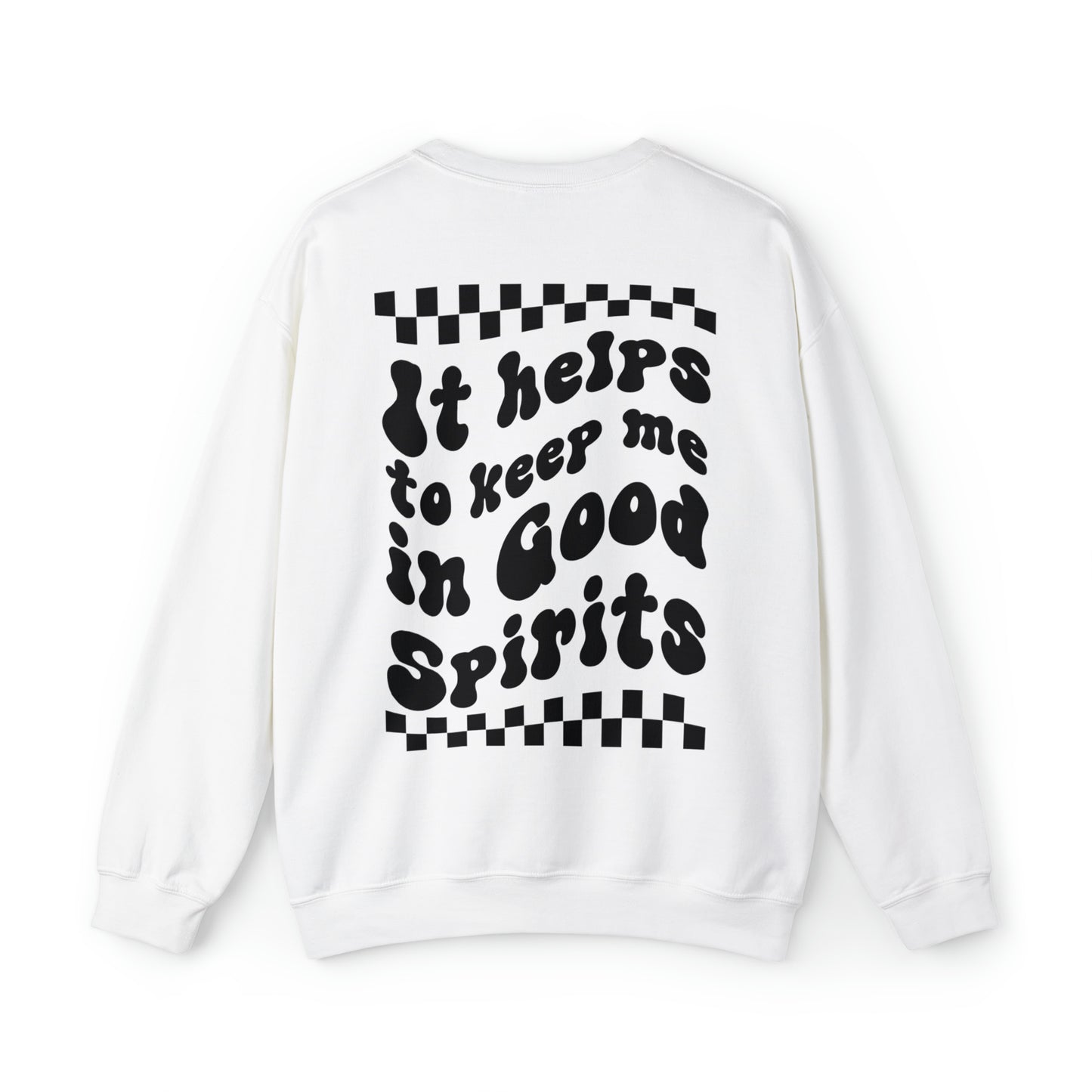 "Here For The Boos" | Crewneck Sweatshirt | Funny Halloween Sweater