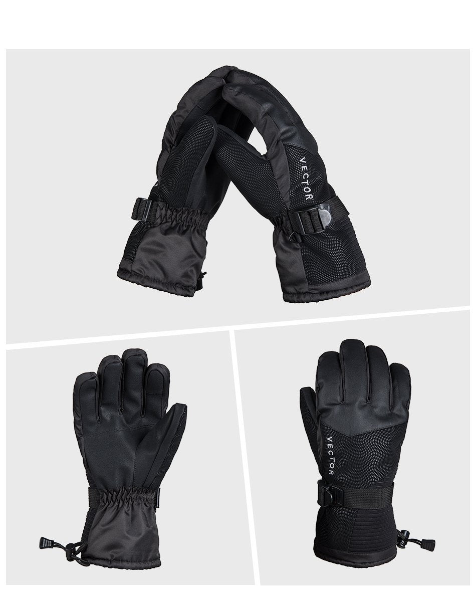 Outdoor Sports Running Riding Touch Screen Gloves Male Winter Waterproof Ski Warm Non Slip Gloves