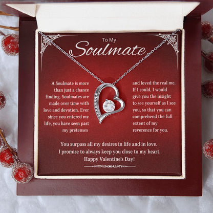 To My Soulmate - See Yourself As I See You - Valentine's Gift for Wife, Gift for Spouse, Gift for Girlfriend, Gift for Fiancé