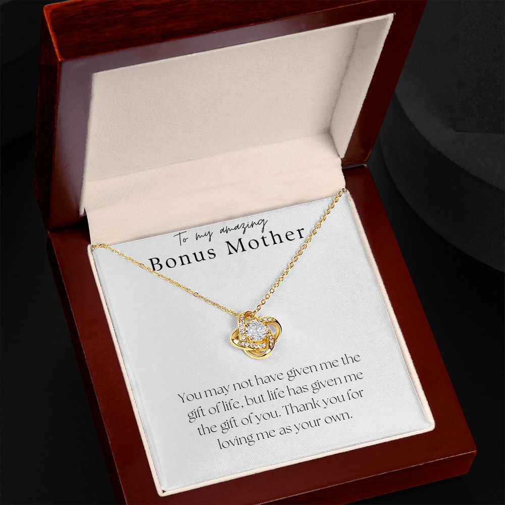 Bonus Mother - "Life gave me the gift of you" - Gift for Stepmom - Gift for Mother's Day - Gift from Son to Mom/Gift from Daughter to Mom