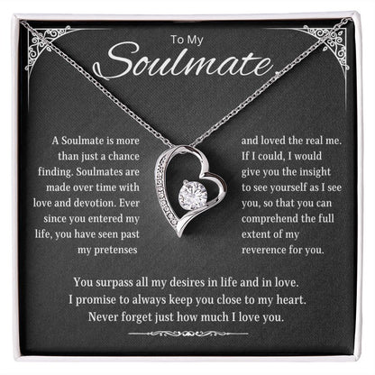 To My Soulmate - See Yourself As I See You - Gift for Soulmate, Gift for Wife, Gift for Fiancé, Gift for Girlfriend.